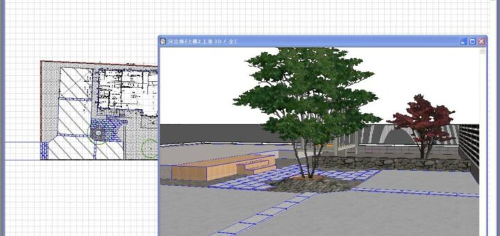 パース、久々描くなあ。肩こるわ。