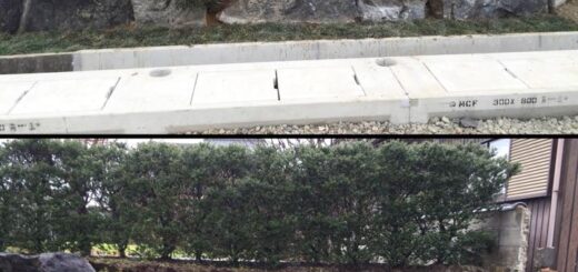 石積みセットバック工事