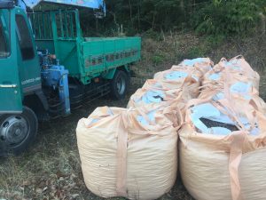 岐阜砂利の配達