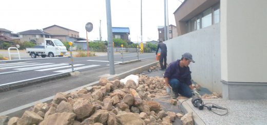 岐阜石割栗石の配達   ー揖斐川庭石センターblogー
