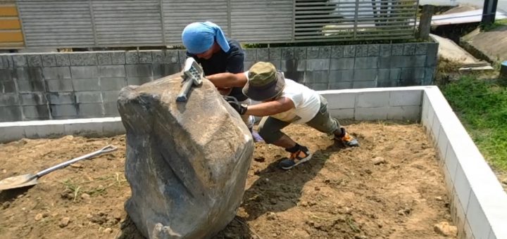 庭石の配達・据付    ー揖斐川庭石センターblogー