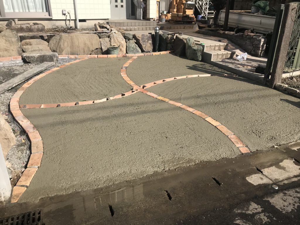 生コン打設完了