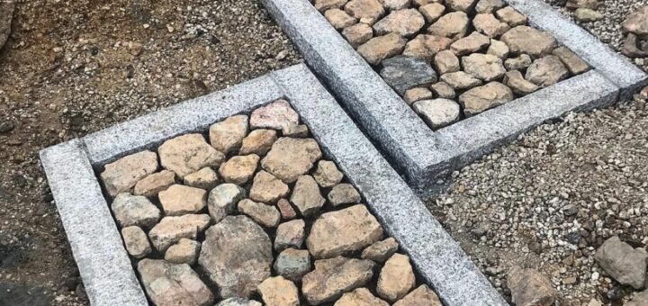 岐阜石の石畳み