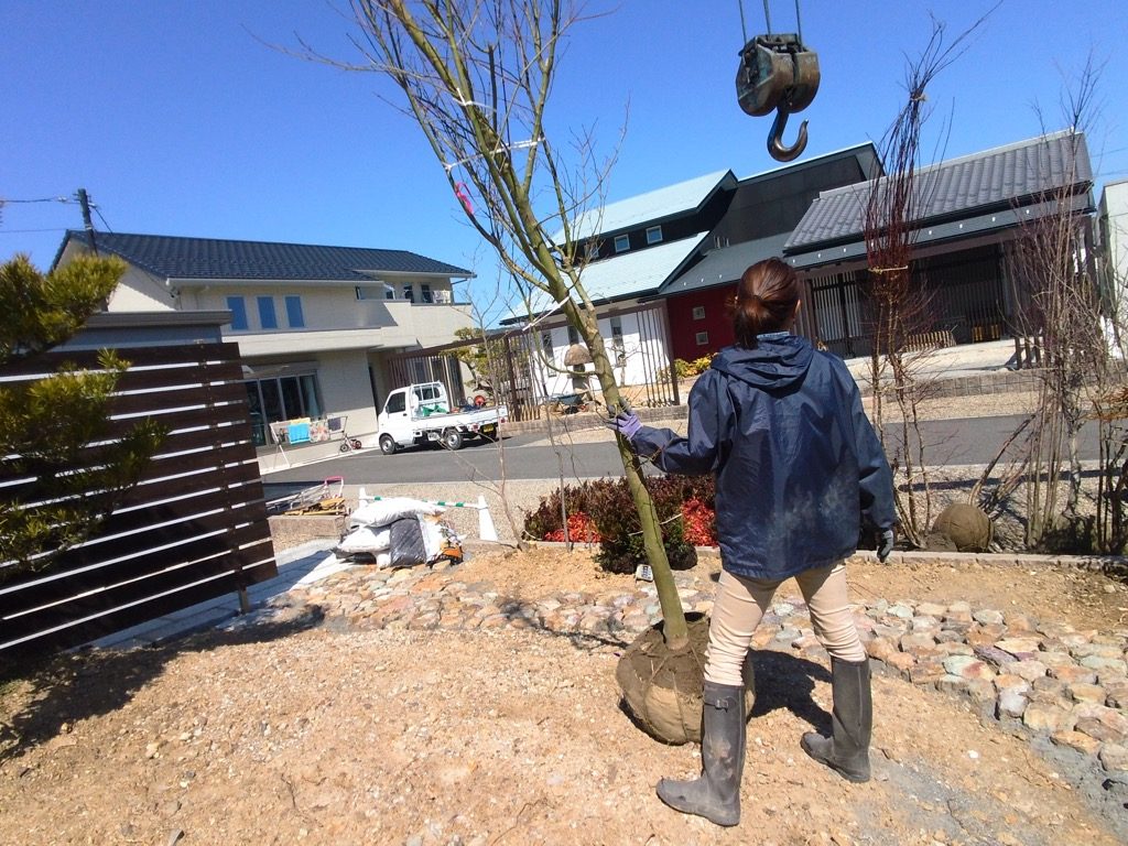 今回から、ウチの現場に手伝いに来てもらっている松野さん