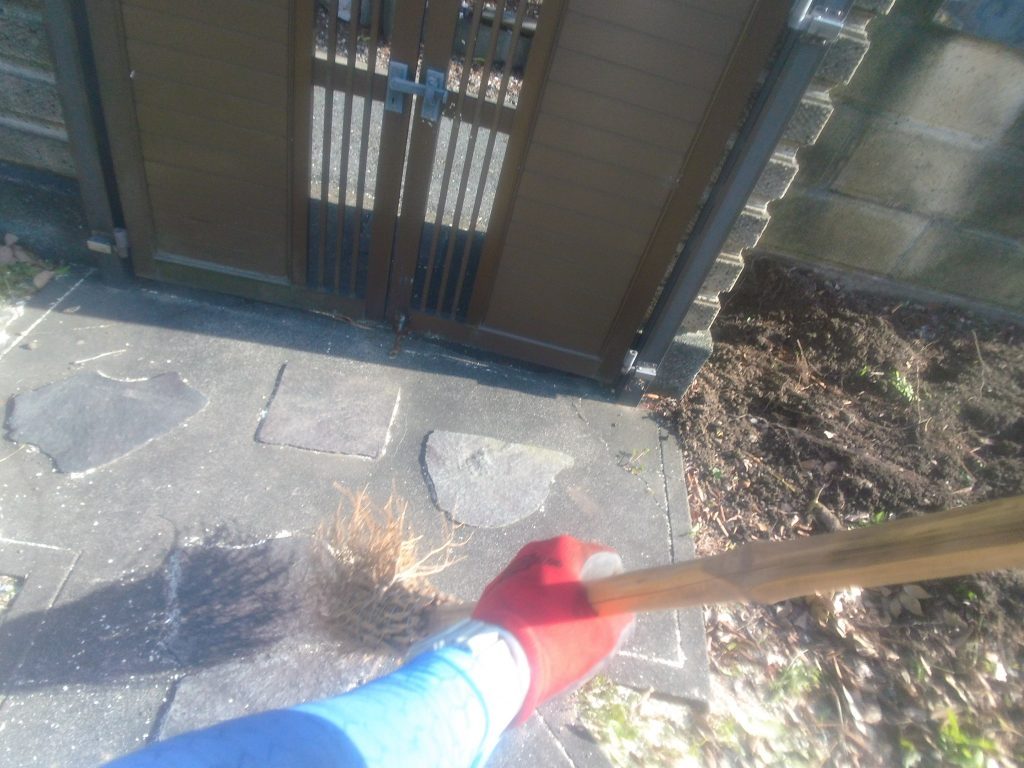 最後のおそうじ