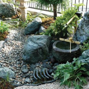 つくばい石組み