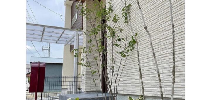 大阪で外構エクステリア、ガーデンデザイン設計施行されている、piantauno さんが、岐阜砂利 13-20mmをお買い上げ頂き、 施行写真をアップされました♪