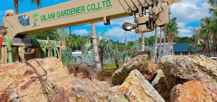 先月、大量に岐阜石 をお買い上げ頂いた、茨城県 のウイリナリガーデナーさん