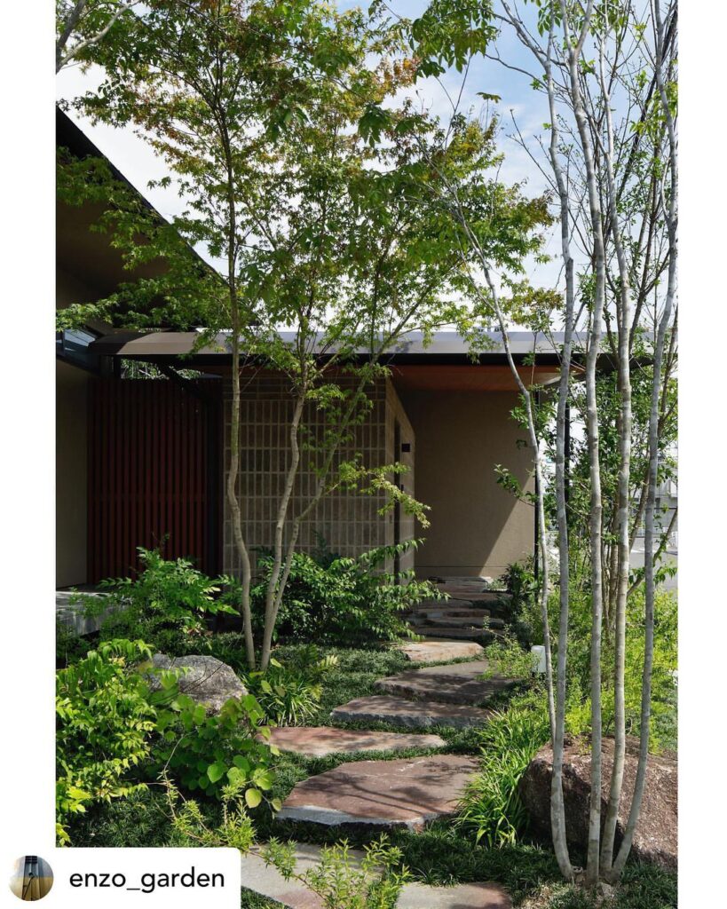 鉄平石大判を使った階段アプローチ 1 298158243 628622711928370 7131619246093486752 n