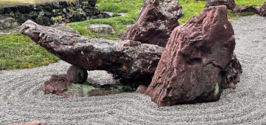 龍の石組　ー枯山水ー