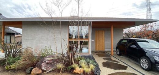 鉄平石大判のアプローチ