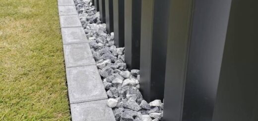 茨城県のお客さんから砂利を敷かれた写真が届きました。