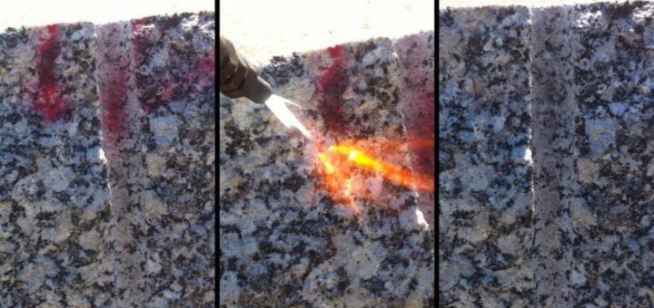 石についたペンキ剥がし