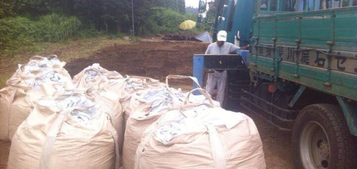 千葉に畑土を配達