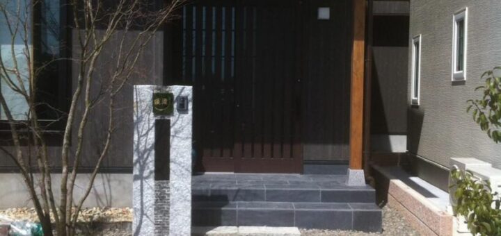 和モダンな建築デザインに合わせた外構・造園デザイン