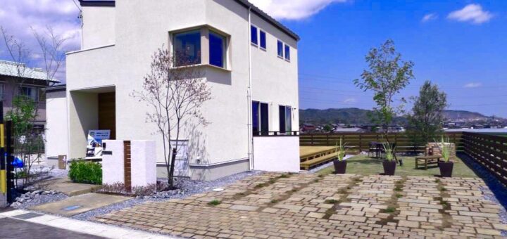 フランドルポリフィドを使った南欧風の家