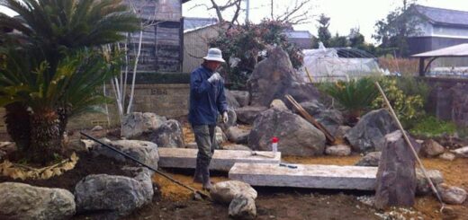 石組のお手伝い