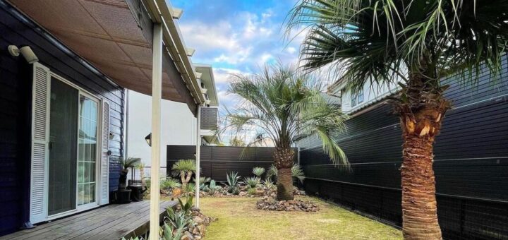 庭のリフォームで、ロックガーデンに生まれ変わりました！