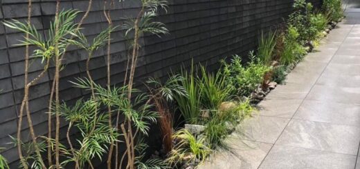 ボーダーストーン・幡豆石の割栗石