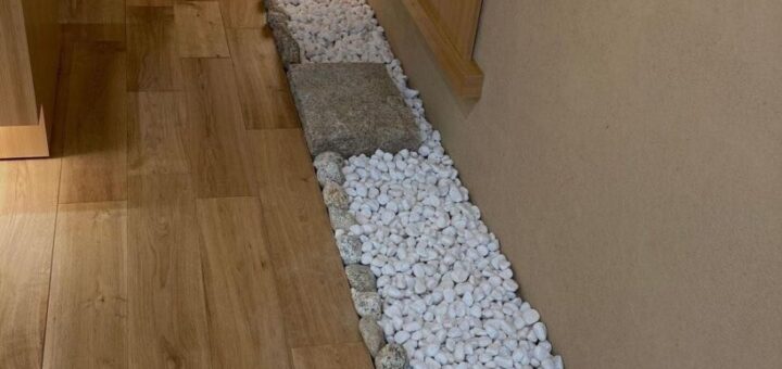 古材の板石や、ホワイトコブル、伊勢ごろた石をお買い上げ