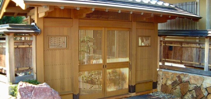 数寄屋門の設置