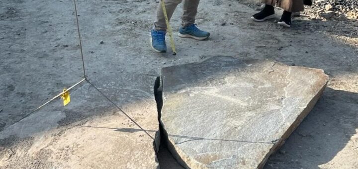 自宅の外構周りに使う鉄平石ををお買い上げ頂いていたお客さん