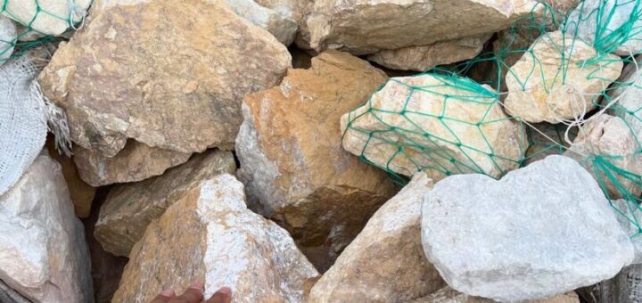 イエローホワイトロック200-300mm