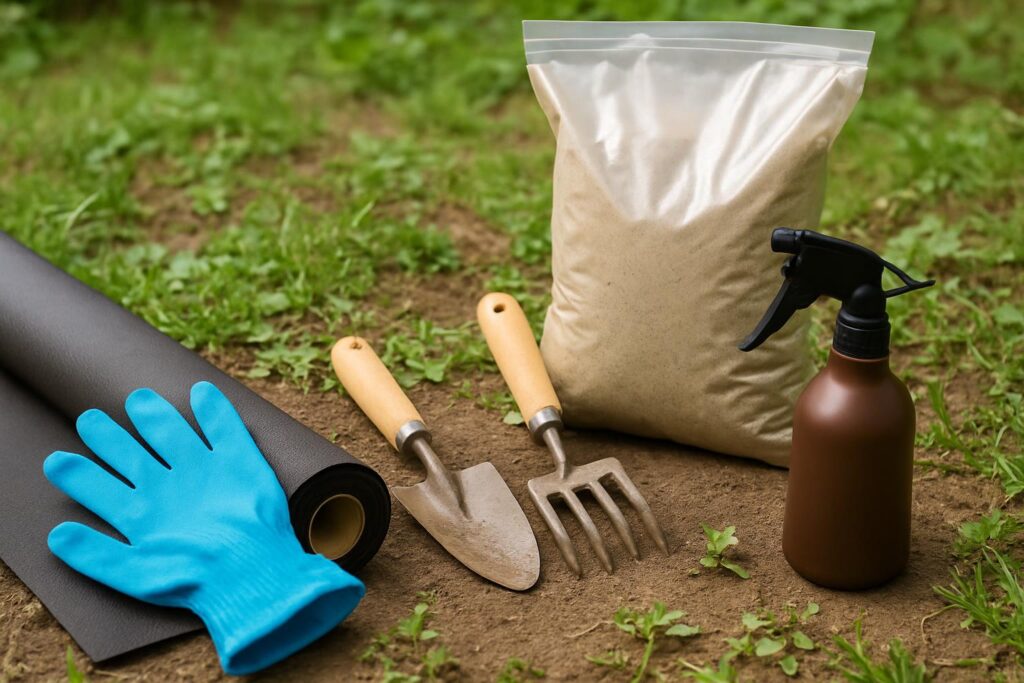 安い雑草対策はDIYで。ダイソー&カインズの神コスパ術10選 1 安い雑草対策はDIY