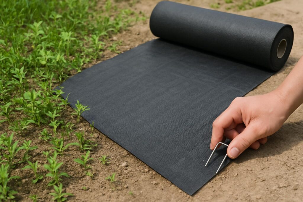 安い雑草対策はDIYで。ダイソー&カインズの神コスパ術10選 4 防草シート