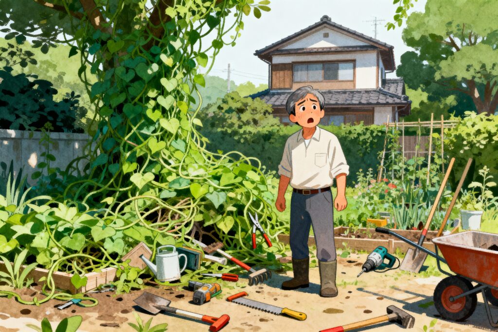 庭DIYで後悔する人の共通点